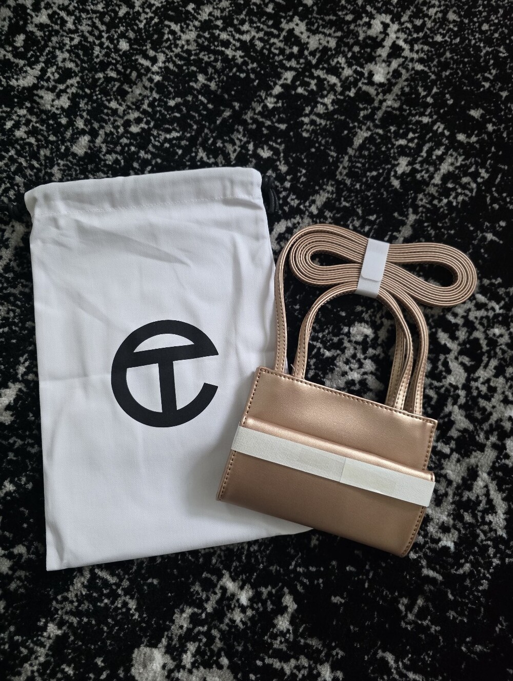Telfar Small Copper Shopping Bag Brand New With Tags Authentic Full Set - Picture 6 of 10